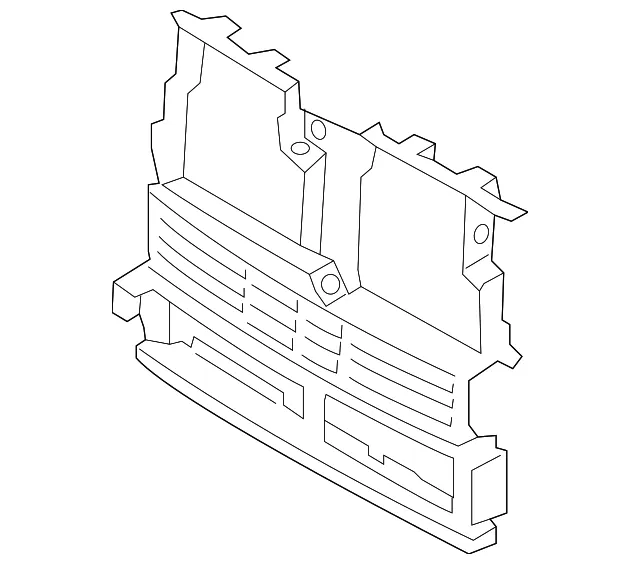 Radiator Shutter Assembly - Ford (FT4Z-8B455-B) - view 9