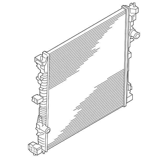 Radiator - Ford (l1mz8005k) - view 3