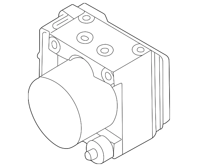 ABS Hydraulic Assembly - Mazda (ley4437az)
