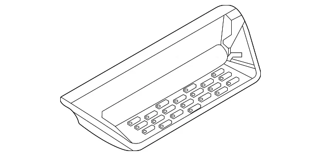 Running Board Step Pad - Ford (lb3z2620040b)