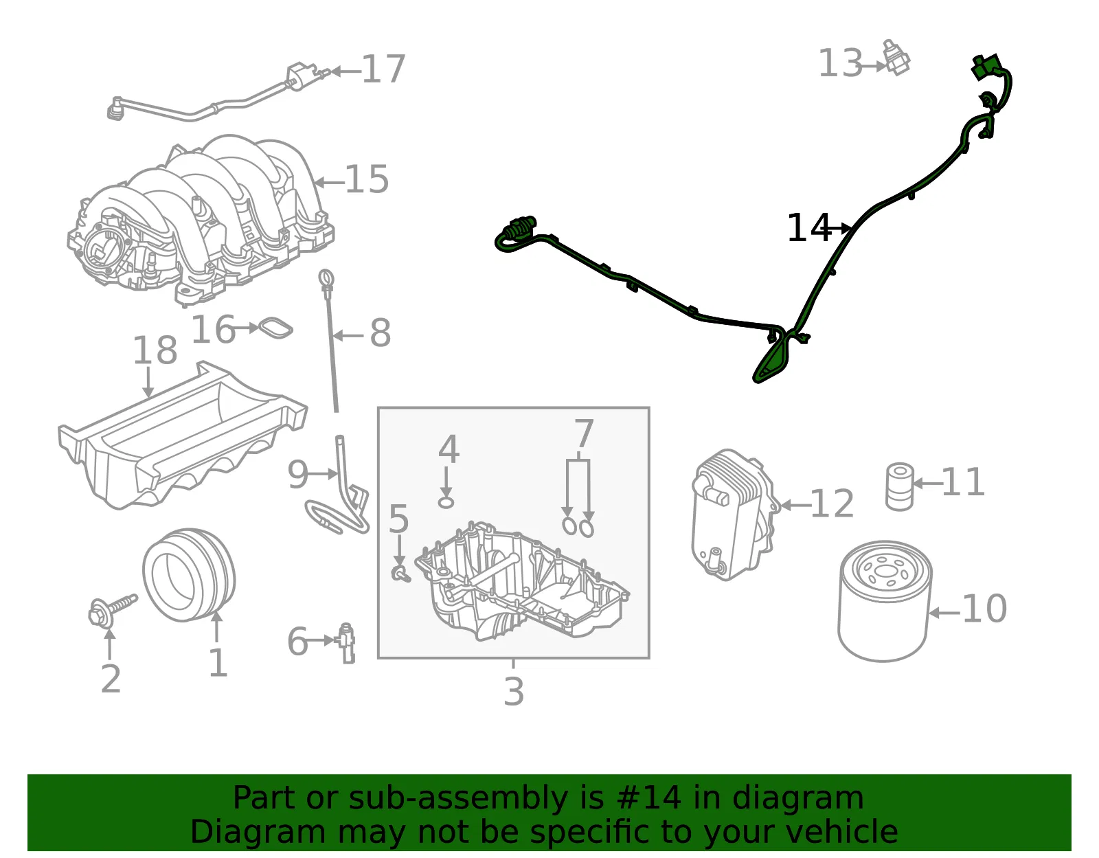 Engine Heater Cord - Ford (lc3z6b018b) - view 5