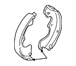 Brake Shoes - Mazda (ldy72638zb) - view 3