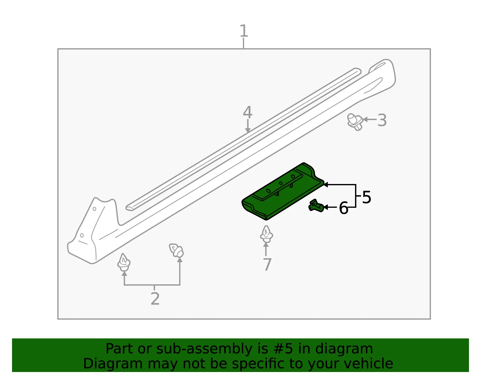 Running Board Step Pad - Mazda (le4651pk133) - view 2