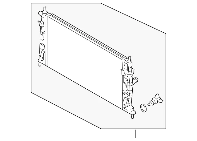 Radiator Assembly - Mazda (lfb715200a)