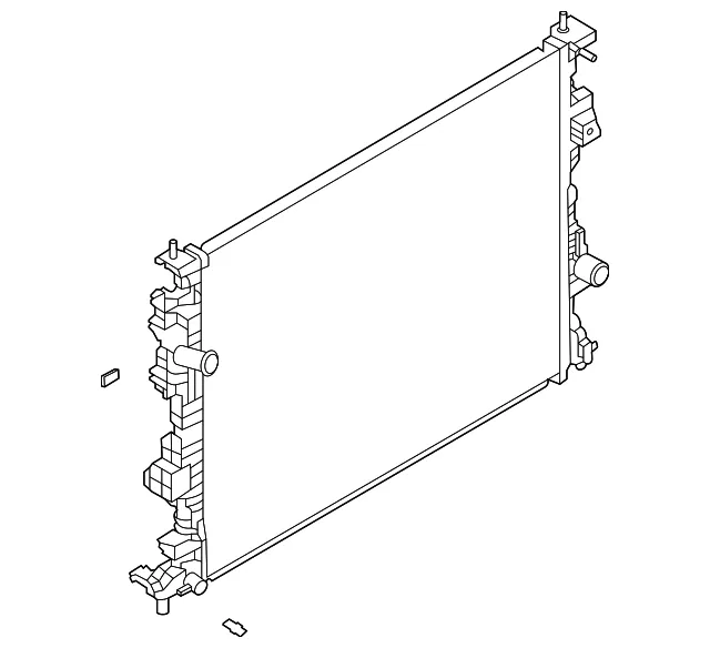Radiator - Ford (lx6z8005q)