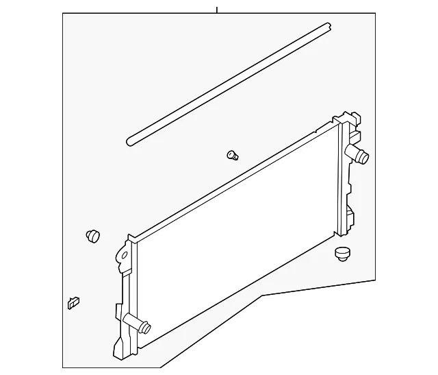 Motorcraft Radiator - Ford (rad260) - view 3