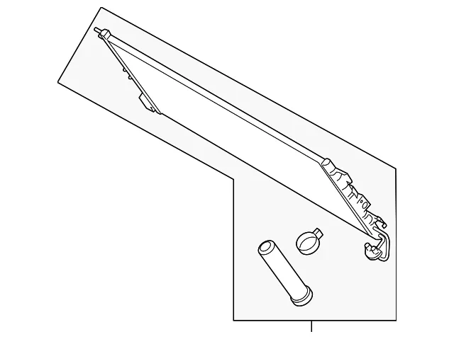 A/C Condenser - Mazda (ne5161480c)
