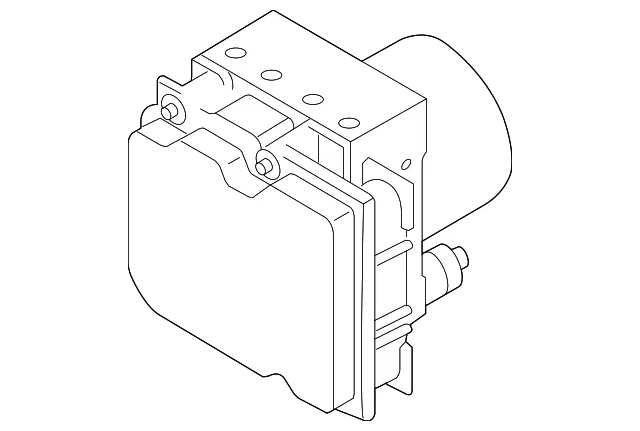 ABS Hydraulic Assembly - Mazda (nfy9437a0)