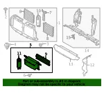 Radiator Shutter Assembly - Ford (nl3z8475b) - view 5