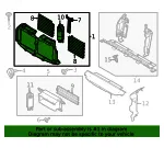 Radiator Shutter Assembly - Ford (nl3z8475c) - view 6