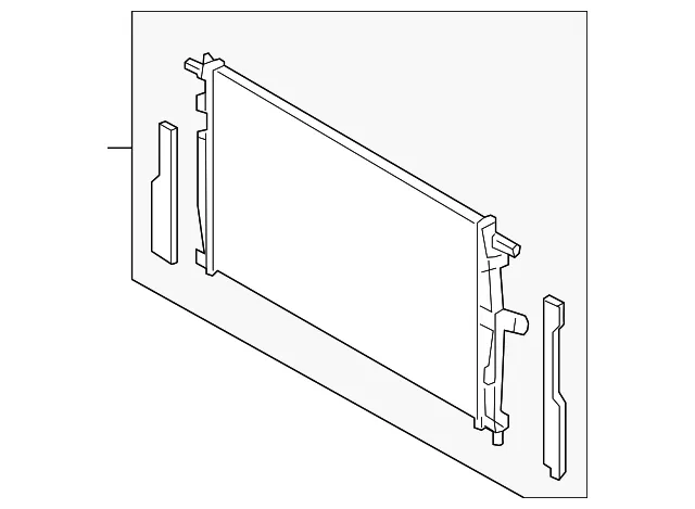 Radiator - Mazda (S8J5-15-2AYB)