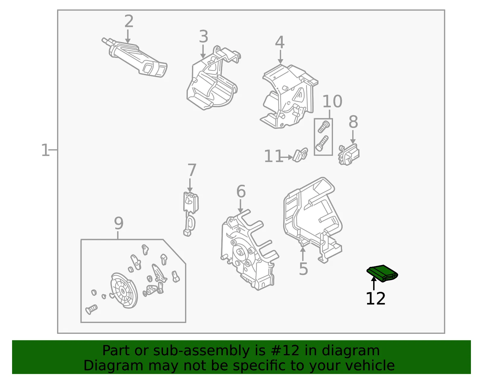 Cabin Air Intake Duct - Mazda (ta0161a07) - view 2