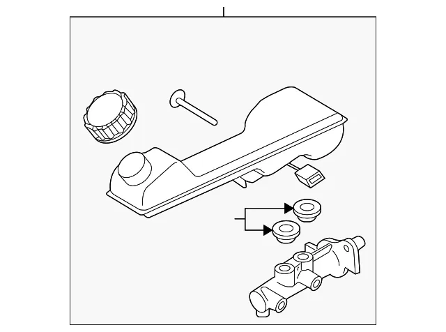 Master Cylinder - Mazda (td114340za)