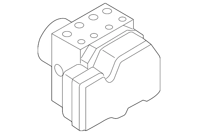 ABS Hydraulic Assembly - Mazda (td11437a0c)