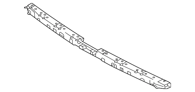 Radiator Support Access Cover Bracket - Mazda (tk4850716a)