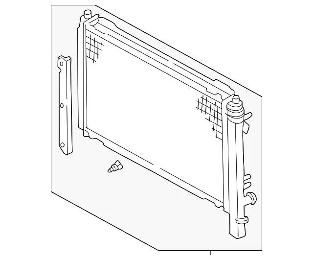 Radiator Assembly - Mazda (zzc215200)