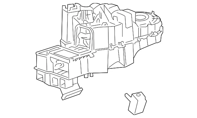 HVAC Unit Case - Mazda (zzcc61130a)