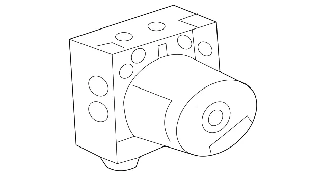 ABS Hydraulic Assembly - Mazda (zzeb437a0)